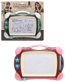 Tabulka magická kreslicí set s kouzelným perem a 2 razítky 2 barvy Tabulka magická kreslicí set s kouzelným perem a 2 razítky 2 barvy