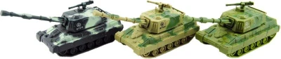 Tank 11cm na zotrvačník 2 druhy 3 farby plast