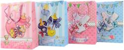 Taška dárková dětská baby Narození miminka 3D 18x23cm 4 druhy
