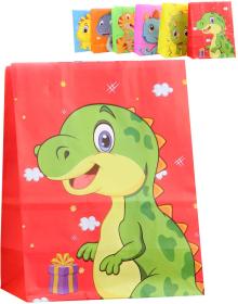 Taška dárková dětská Dinosaurus 21x27cm 6 druhů