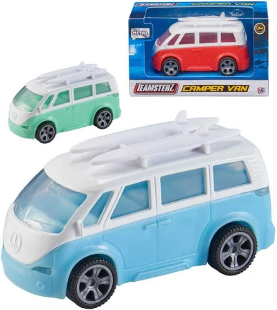 Teamsterz auto Camper Van kovové 3 barvy v krabičce Teamsterz auto Camper Van kovové 3 barvy v krabičce