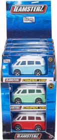 Teamsterz auto Camper Van kovové 3 barvy v krabičce