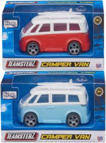 Teamsterz auto Camper Van kovové 3 barvy v krabičce