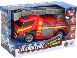 Teamsterz auto červené hasiči 15cm na baterie Světlo Zvuk plast Teamsterz auto červené hasiči 15cm na baterie Světlo Zvuk plast