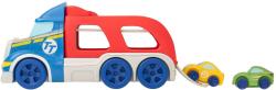 Teamsterz Auto Tiny transportér set se 2 soft baby autíčky s očima plast