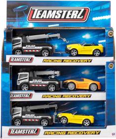 Teamsterz set vozidlo policejní odtahová služba + osobní auto 2 druhy kov Teamsterz set vozidlo policejní odtahová služba + osobní auto 2 druhy kov