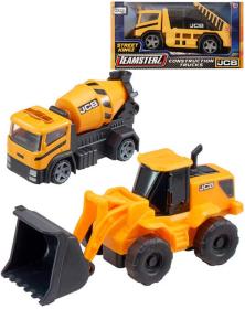 Teamsterz Street Kingz auto pracovní kovové stavební 4 druhy v krabici