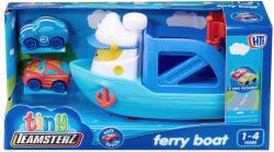 Teamsterz Tiny trajekt baby herní set lodička se 2 autíčky do vody plast