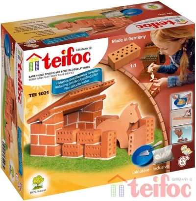 Teifoc Domek Horses 1021 Stavebnice cihly s maltou Teifoc Domek Horses 1021 Stavebnice cihly s maltou
