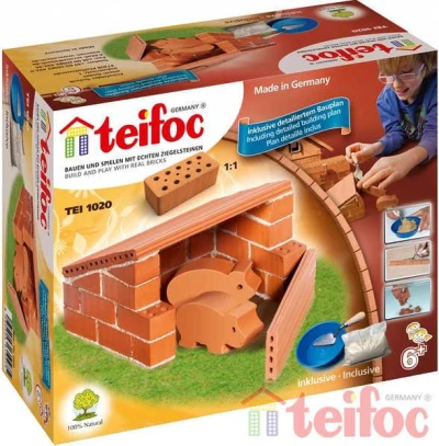 Teifoc Domek Pigs 1020 Stavebnice cihly s maltou Teifoc Domek Pigs 1020 Stavebnice cihly s maltou