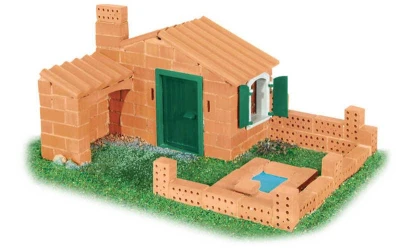 Teifoc Domek Roberto 8010 Stavebnice cihly s maltou