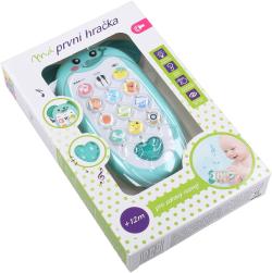 Telefon baby dětský mobilní sloník s efekty na baterie Světlo Zvuk