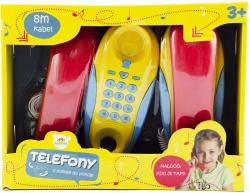 Telefony dětské pokojové set 2ks na baterie Zvuk plast