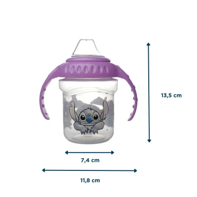 Thermobaby Hrneček se silikonovým pítkem 250 ml Lilo Stitch