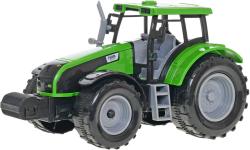 Traktor plastový 20cm zemědělský stroj na setrvačník 3 barvy