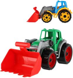 Traktor se lžící barevný nakladač na písek baby bagr volný chod 2 barvy Traktor se lžící barevný nakladač na písek baby bagr volný chod 2 barvy