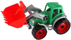 Traktor se lžící barevný nakladač na písek baby bagr volný chod 2 barvy