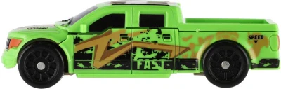 Transformer auto/robot 14cm transrobot bojový Zelený s premenou 2v1