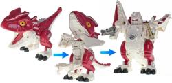 Transrobot kovový dinosaurus / bojový robot se zbraní s přeměnou 2v1 6 druhů