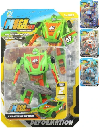 Transrobot měnící se na auto s transformací 12cm transformer 4 druhy Transrobot měnící se na auto s transformací 12cm transformer 4 druhy
