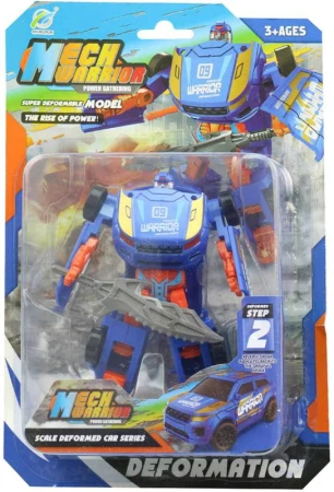 Transrobot meniací sa na auto s transformáciou 12cm transformer 4 druhy