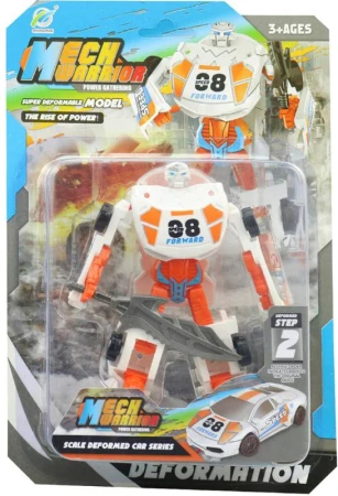 Transrobot meniací sa na auto s transformáciou 12cm transformer 4 druhy