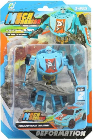 Transrobot meniací sa na auto s transformáciou 12cm transformer 4 druhy