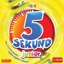 Trefl HRA 5 Sekund Junior kvízová s časoměřičem CZ (společenská hra)