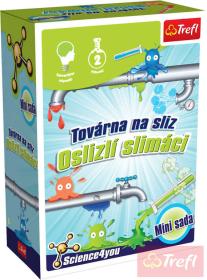 Trefl HRA Vědecká sada Výroba slizu 2 pokusy Science 4 you mini v krabici