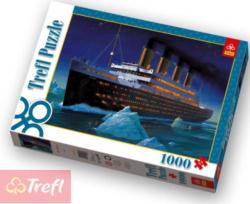 Trefl PUZZLE Titanic 68x48cm 1000 dílků skládačka v krabici Trefl PUZZLE Titanic 68x48cm 1000 dílků skládačka v krabici