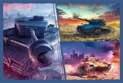Trefl PUZZLE 2v1 World of Tanks Obrněná mise 41x28cm skládačka 400 dílků