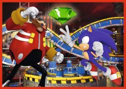 Trefl PUZZLE 4v1 Ježek Sonic Dobrodružná jízda 29x21cm 207 dílků skládačka