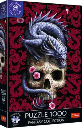 Trefl PUZZLE Fantasy Collection Orientální drak 48x68cm skládačka 1000 dílků Trefl PUZZLE Fantasy Collection Orientální drak 48x68cm skládačka 1000 dílků