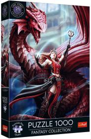 Trefl PUZZLE Fantasy Collection Šarlatový mág 48x68cm skládačka 1000 dílků Trefl PUZZLE Fantasy Collection Šarlatový mág 48x68cm skládačka 1000 dílků
