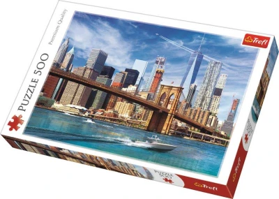 Trefl PUZZLE Foto pohled na New York skládačka 48x34cm 500 dílků Trefl PUZZLE Foto pohled na New York skládačka 48x34cm 500 dílků