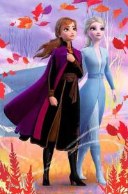 Trefl PUZZLE Frozen 2 (Ledové Království) mini 20x13cm 54 dílků 4 druhy