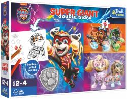 Trefl PUZZLE GIANT Oboustranné Paw Patrol 60x40cm 15 dílků skládačka 3v1