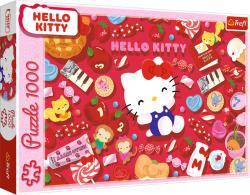 Trefl PUZZLE Hello Kitty 68x48cm skládačka 1000 dílků Trefl PUZZLE Hello Kitty 68x48cm skládačka 1000 dílků
