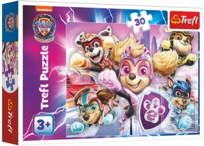 Trefl PUZZLE Hrdinovia mesta Tlapková Patrola 27x20cm 30 dielikov skladačka Trefl PUZZLE Hrdinovia mesta Tlapková Patrola 27x20cm 30 dielikov skladačka