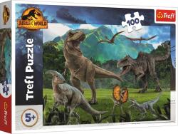 Trefl PUZZLE Jurský svět: Nadvláda 41x28cm skládačka 100 dílků