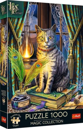 Trefl PUZZLE Magic Collection Kniha stínů 48x68cm skládačka 1000 dílků Trefl PUZZLE Magic Collection Kniha stínů 48x68cm skládačka 1000 dílků