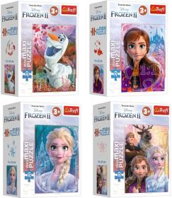 Trefl TR PUZZLE MiniMaxi Frozen 2 (Ledové Království) 16x22cm 20 dílků 4 druhy