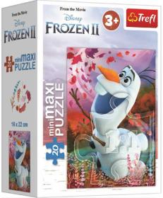 Trefl TR PUZZLE MiniMaxi Frozen 2 (Ledové Království) 16x22cm 20 dílků 4 druhy