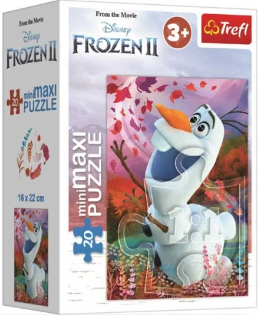 Trefl TR PUZZLE MiniMaxi Frozen 2 (Ledové Království) 16x22cm 20 dílků 4 druhy