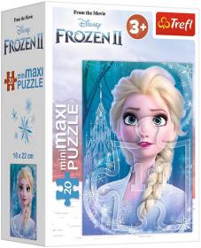 Trefl TR PUZZLE MiniMaxi Frozen 2 (Ledové Království) 16x22cm 20 dílků 4 druhy