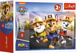 Trefl PUZZLE MiniMaxi Tlapková patrola: Psí hrdinové 22x16cm 20 dílků 4 druhy