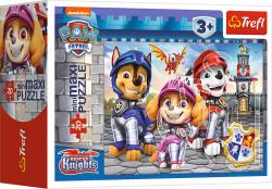 Trefl PUZZLE MiniMaxi Tlapková patrola: Psí hrdinové 22x16cm 20 dílků 4 druhy
