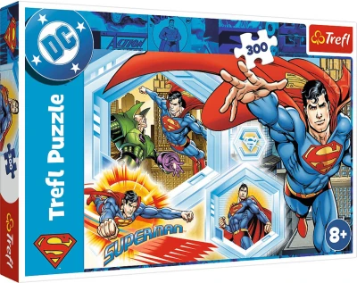 Trefl PUZZLE Nezničitelný Superman 60x40cm 300 dílků skládačka