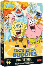 Trefl PUZZLE PREMIUM SpongeBob v bikinách 48x68cm 1000 dílků Trefl PUZZLE PREMIUM SpongeBob v bikinách 48x68cm 1000 dílků