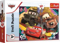 Trefl PUZZLE Rychlá auta Cars 3 (Auta) 27x20cm 30 dílků skládačka